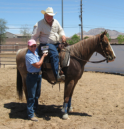 Trophy Buckle Winner Rick Ulrich